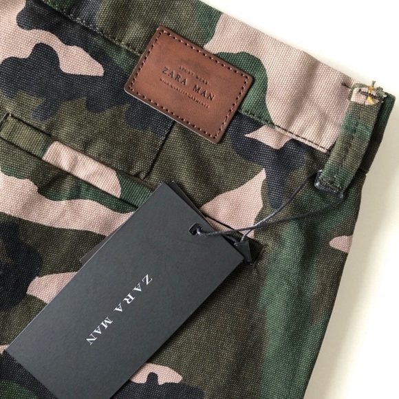 Zara Other - ZARA MAN Camouflage Cargo Pants